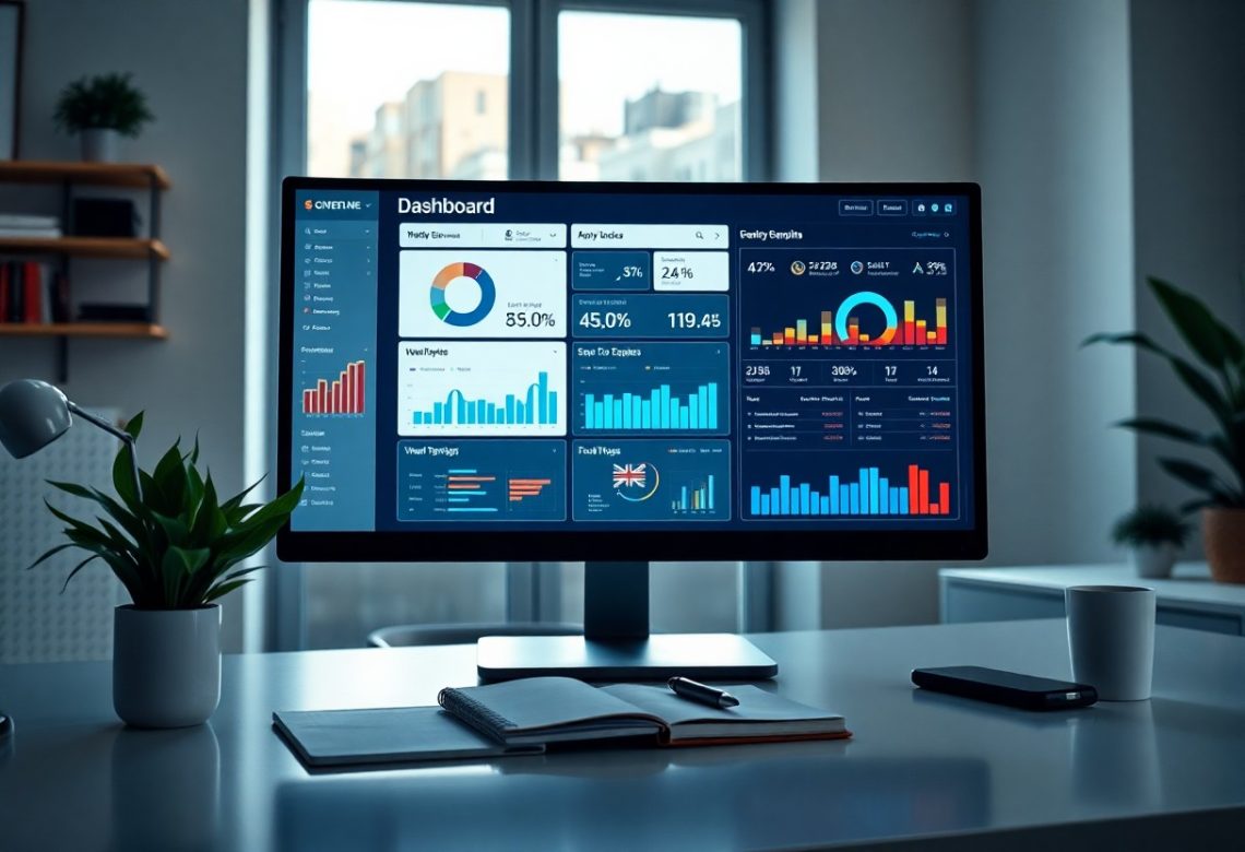 An Image Of Building Your Personal Dashboard - Custom Tracking for Your Goals
