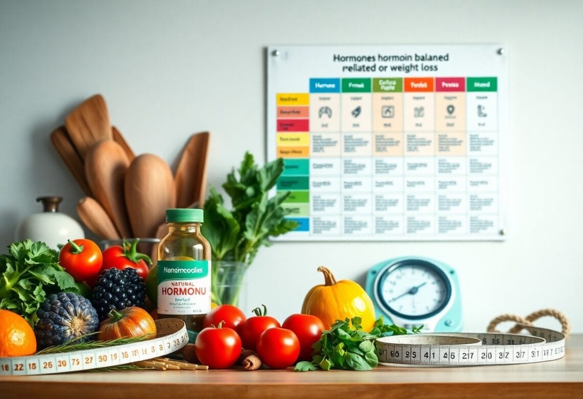 An Image Of Balancing Your Hormones Naturally for Weight Loss