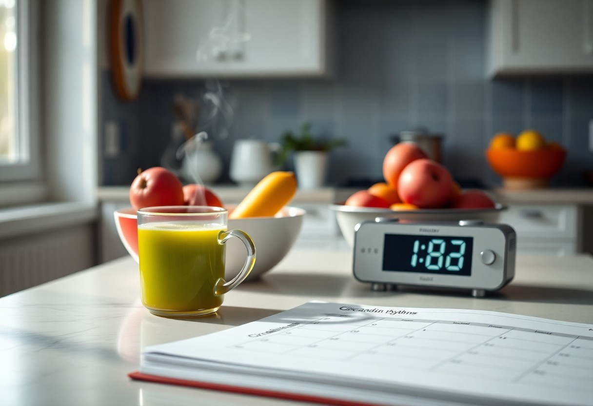 An Image Of Circadian Rhythms - The Key to Losing Weight Naturally