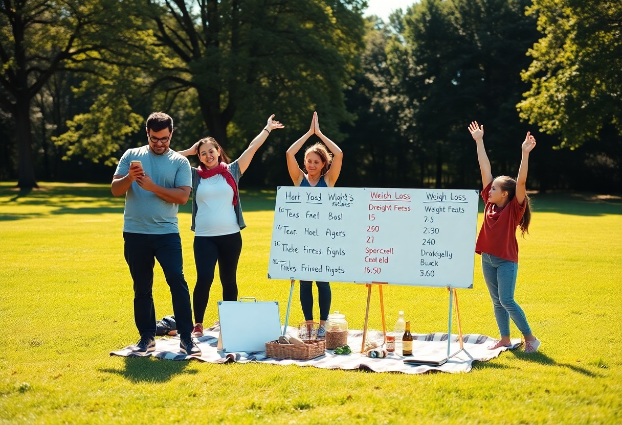 An Image Of The Benefits of Group Accountability in Family Weight Loss