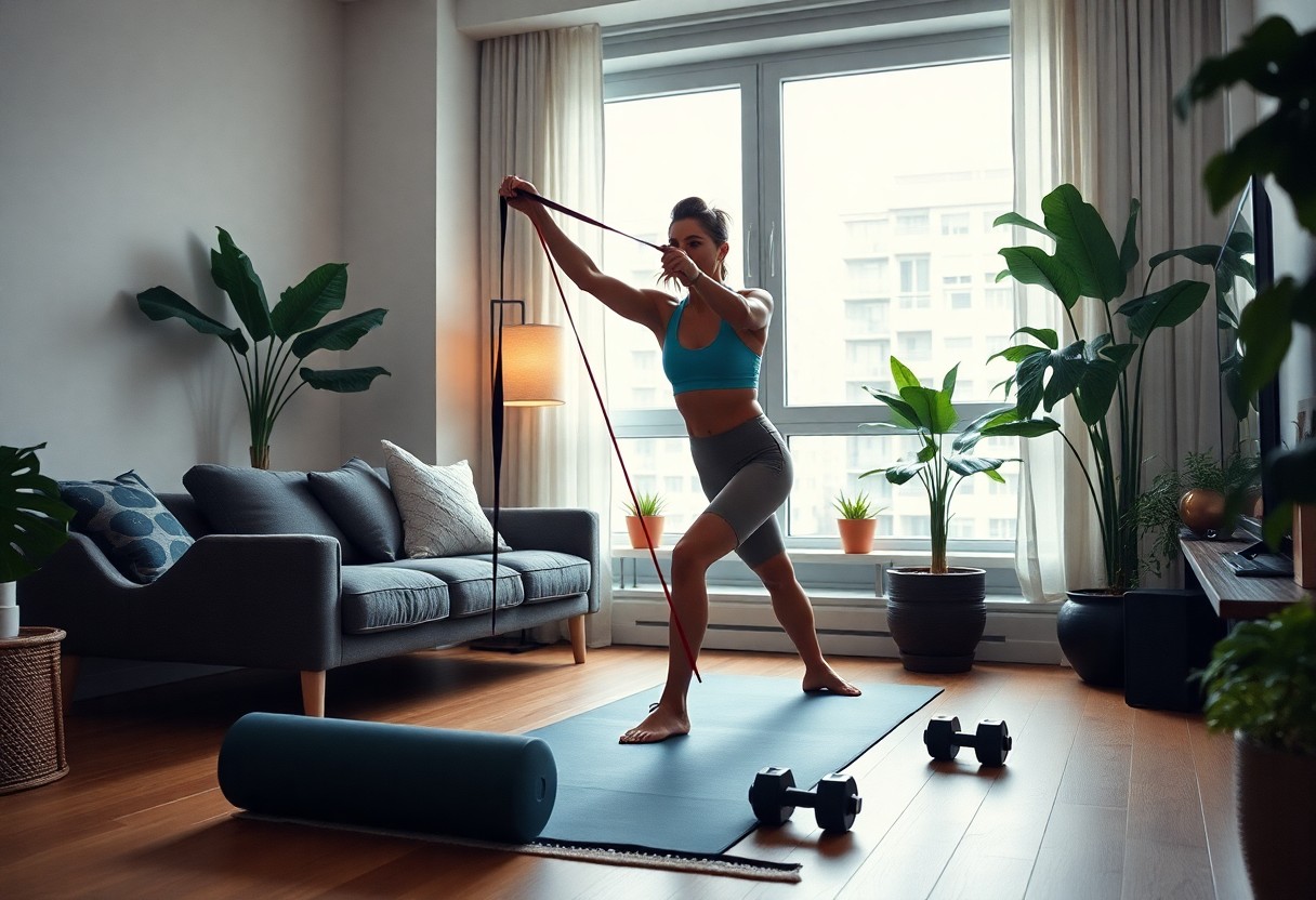 An Image Of High-Intensity, Low-Impact Fitness for Tight Spaces