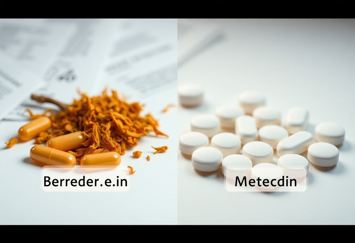An Image Of Berberine vs Metformin - Nature's Blood Sugar Alternative