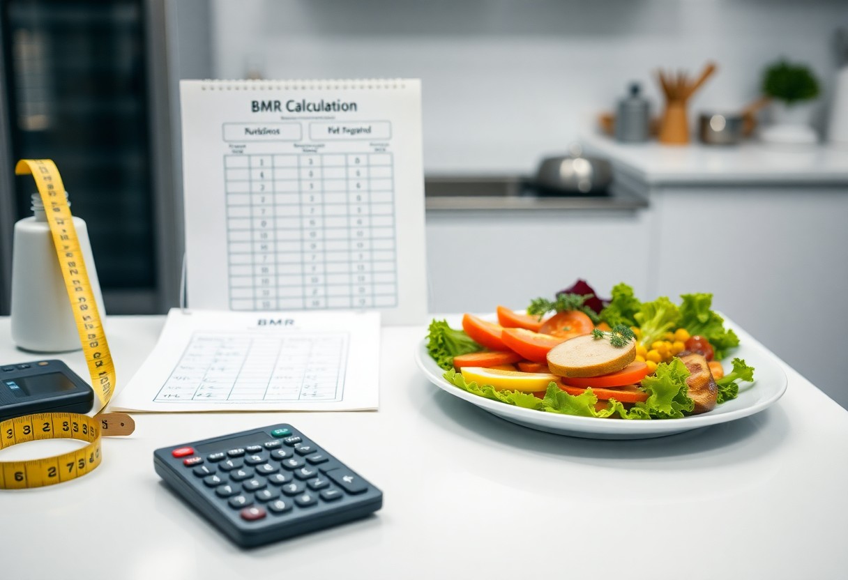 An Image Of The Step by Step Process to Calculate Your True Maintenance Calories After Weight Loss