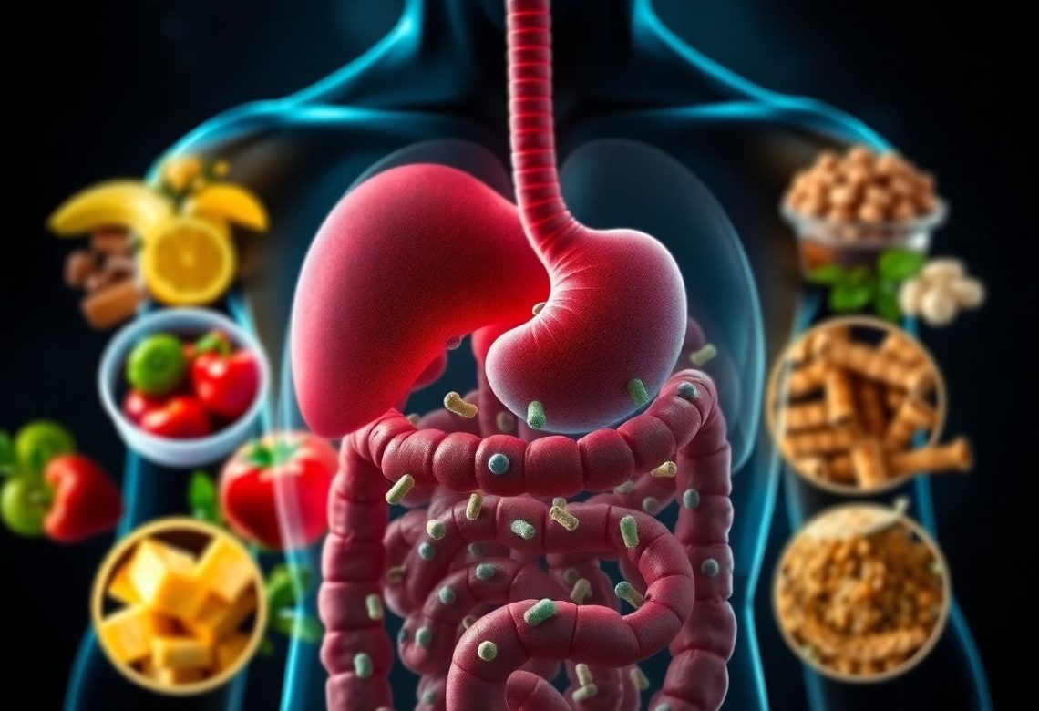 An Image Of The Connection Between Gut Bacteria Imbalance and Difficulty Losing Weight
