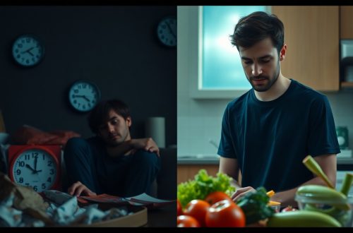 An Image Of How Sleep Deprivation Disrupts Ghrelin and Leptin Hormones That Control Hunger