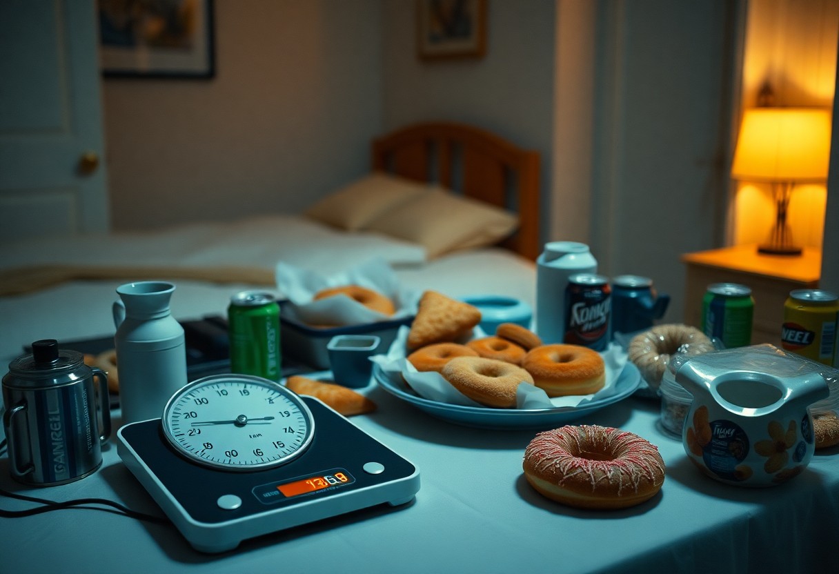 An Image Of How Insufficient Sleep Increases Calorie Intake by Up to 300 Calories the Next Day