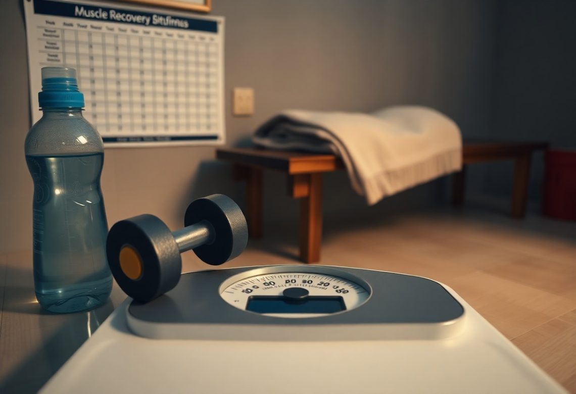 An Image Of Why Muscle Soreness After Workouts Causes Temporary Water Weight Gain on the Scale