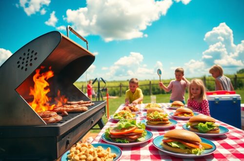 An Image Of Summer BBQ Strategy - Navigating Outdoor Eating Events