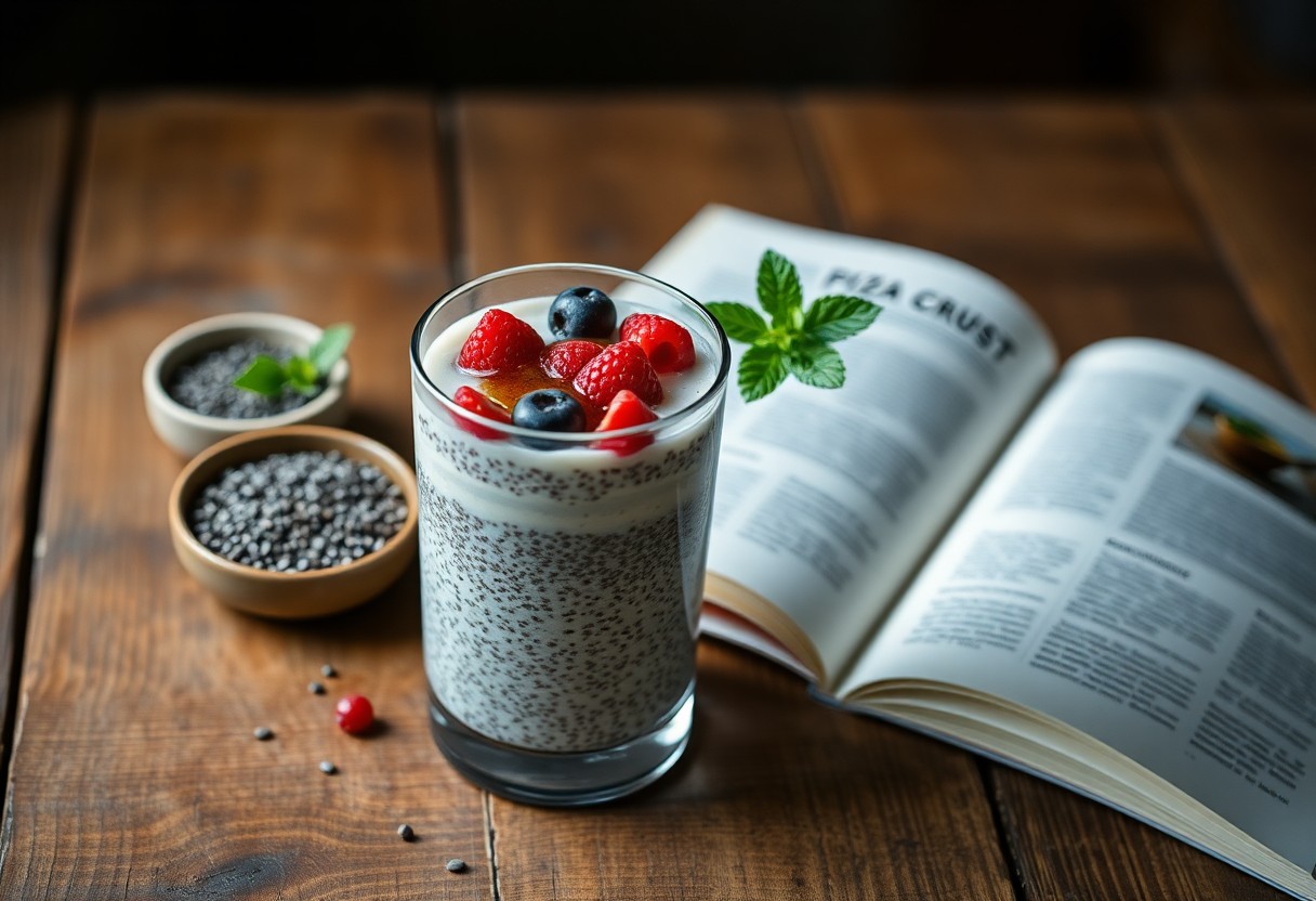 An Image Of The Chia Seed Handbook - From Pudding to Pizza Crust