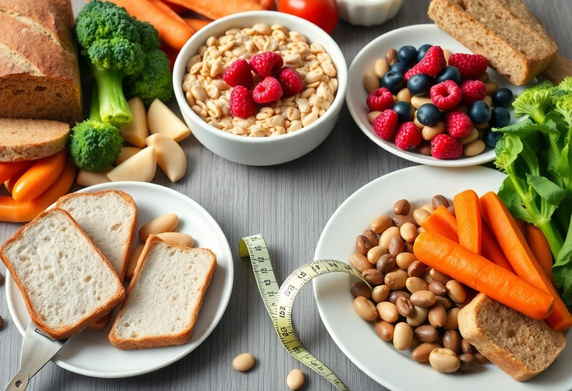 An Image Of The Science Behind Why High Fiber Foods Keep You Fuller Longer Than Processed Carbs